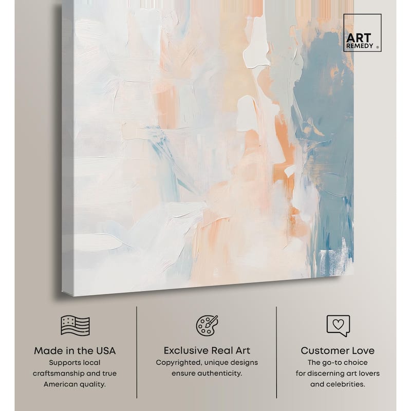Gossamer Light Canvas by Art Remedy, Gallery Wrapped