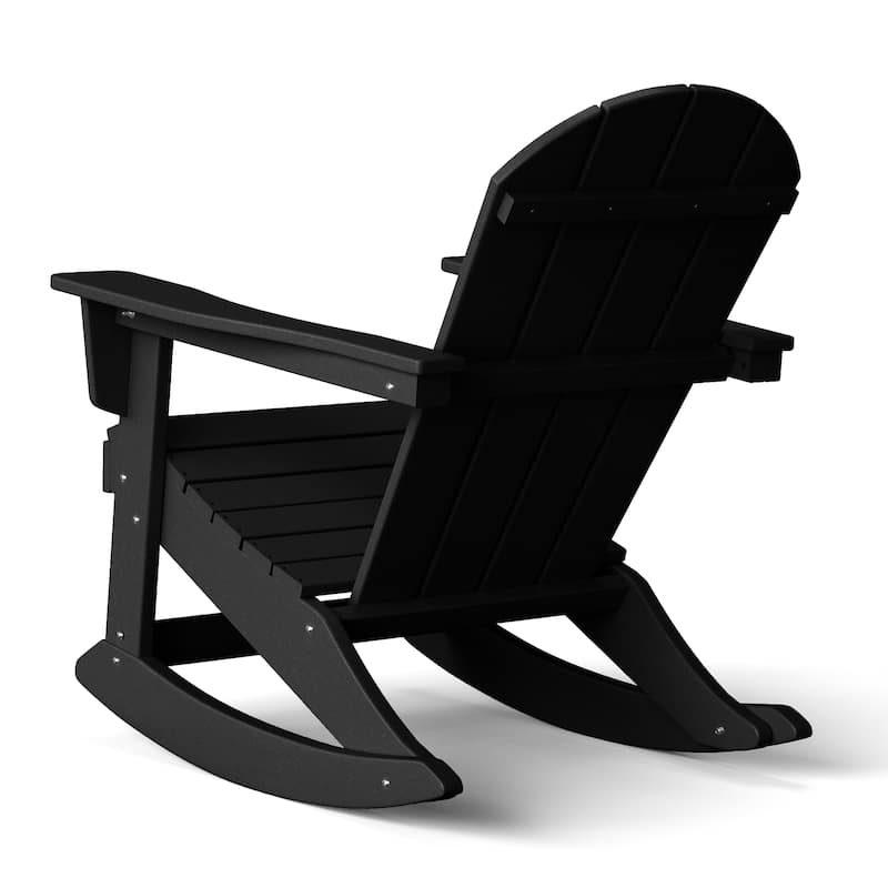 Polytrends Laguna Hdpe All Weather Outdoor Patio Rocking Chair