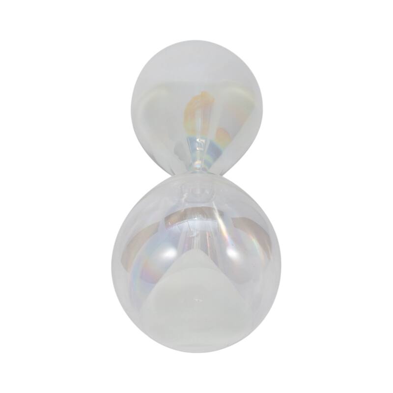 Contemporary Hourglass Sculpture for Home Decor - Stylish Decorative Object