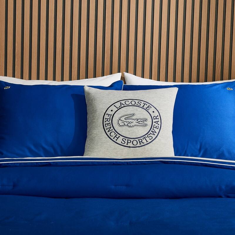 Lacoste Sportswear Cotton Decorative Pillow 16" x 16"