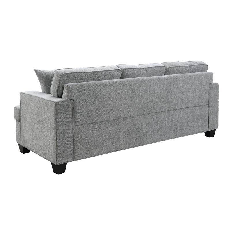 Baldwin 84" Sofa with 2 Pillows, Dalton Graphite