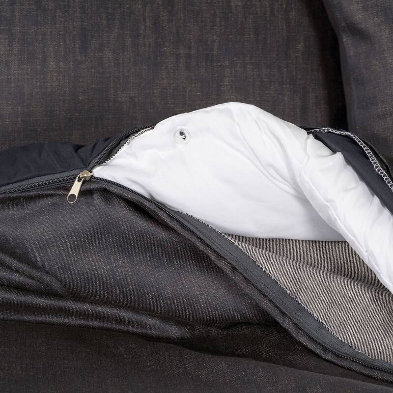 Overall Denim-Style Duvet & Insert Set