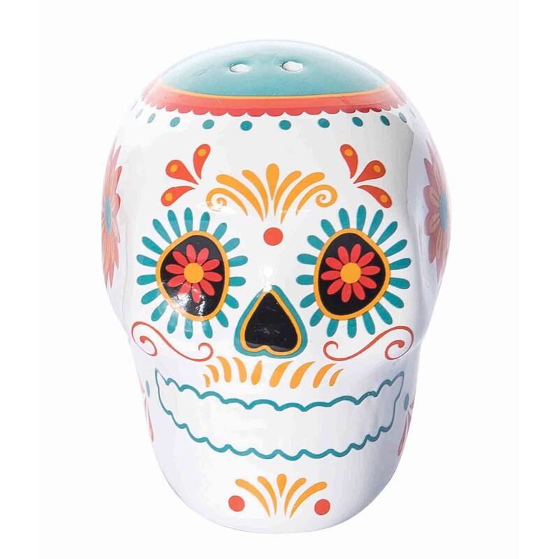 Sugar Skull Decorative Salt & Pepper Shakers Set of 2