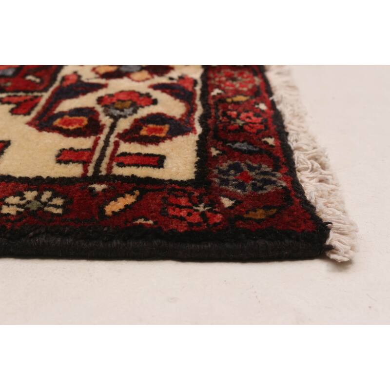 ECARPETGALLERY Hand-knotted Andelz Navy Wool Rug - 4'4 x 14'1