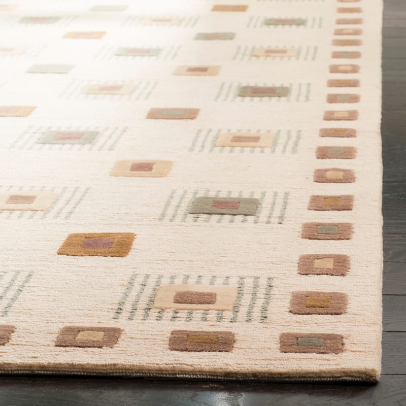 SAFAVIEH Couture Hand-knotted Tibetan Etsuko Modern Wool Rug