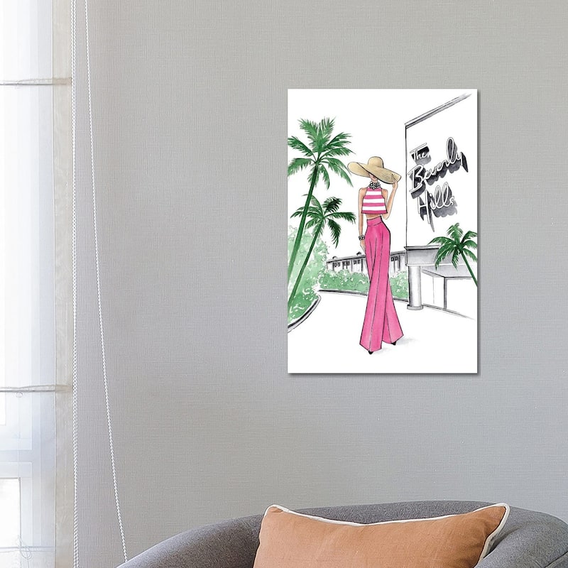 iCanvas "Beverly Hills" by LaLana Arts Canvas Print - 26x18x1.5