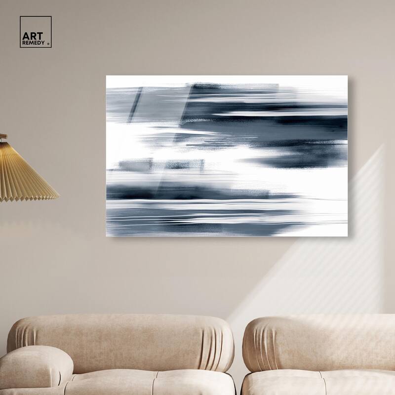 Blue Mirage II Acrylic by Art Remedy, Ready to Hang