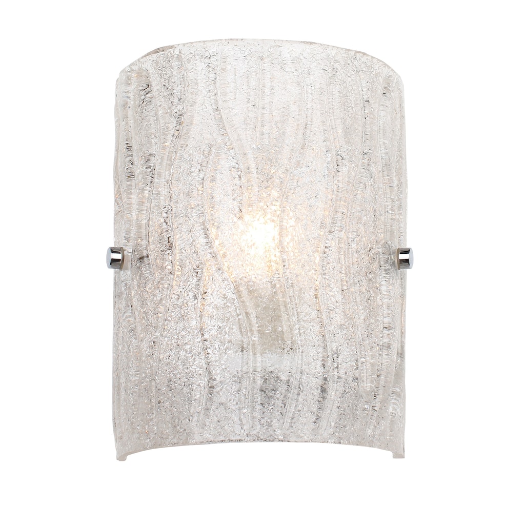 Varaluz Brilliance Wall Sconce - Chrome - 3"D x 6.75"W x 8"H