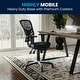 preview thumbnail 4 of 17, Nicholas Mid-Back Black Mesh Multifunction Executive Swivel Ergonomic Office Chair with Adjustable Arms