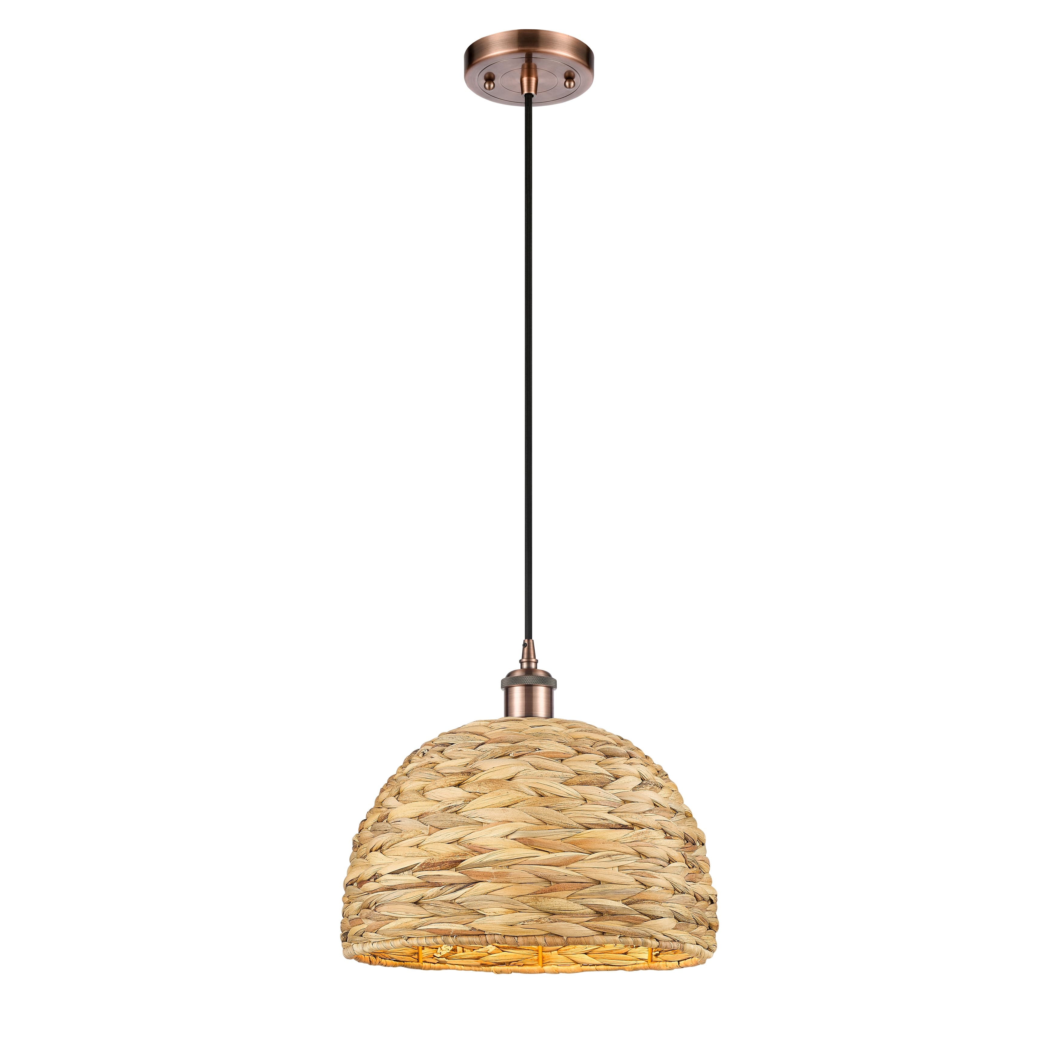 Option Antique Copper / Natural Rattan