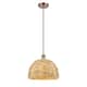 Option Antique Copper / Natural Rattan