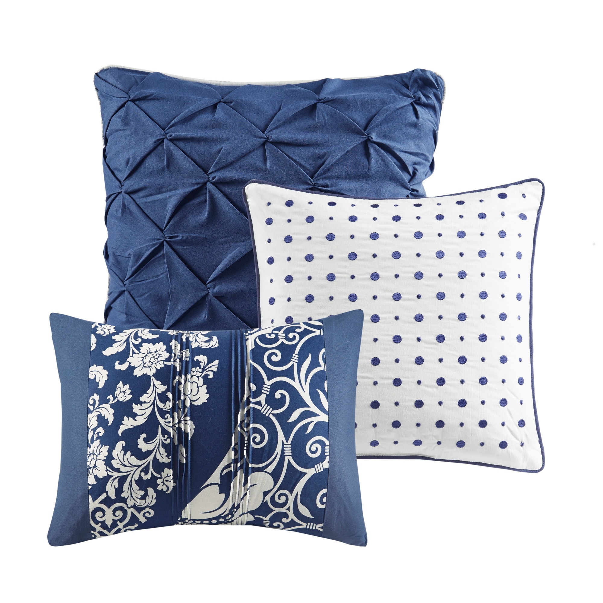 Madison Park Vienna Coverlet Set Indigo