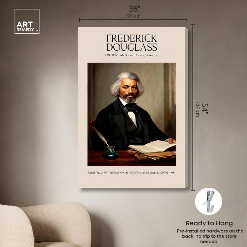 Orator of Freedom Canvas by Art Remedy, Gallery Wrapped