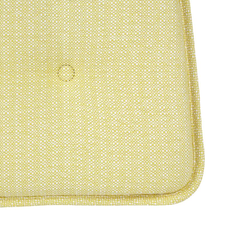Klear Vu Non-Slip 15" x 16" Omega Tufted Dining Chair Cushion Set
