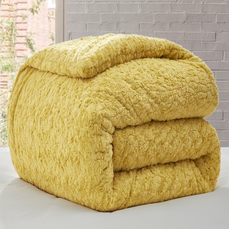 Obsessed - Coma Inducer® Oversized Comforter Set - Turmeric Yellow