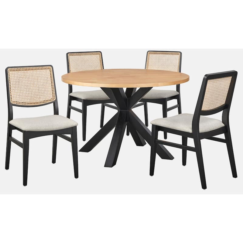 Lifestorey Gilcrest Cross Pedestal Dining Table