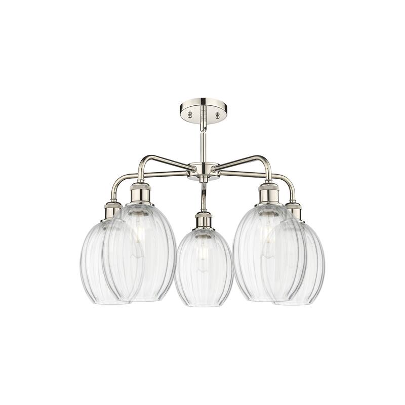 Innovations Lighting Endless Possibilities Ballston - Preston - 5 Light 25" Bulb Shade Stem Hung Chandelier