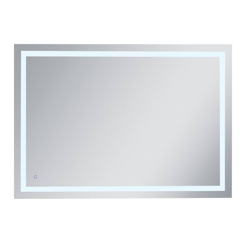 Avalon 42" x 60" Hardwired LED mirror - Silver