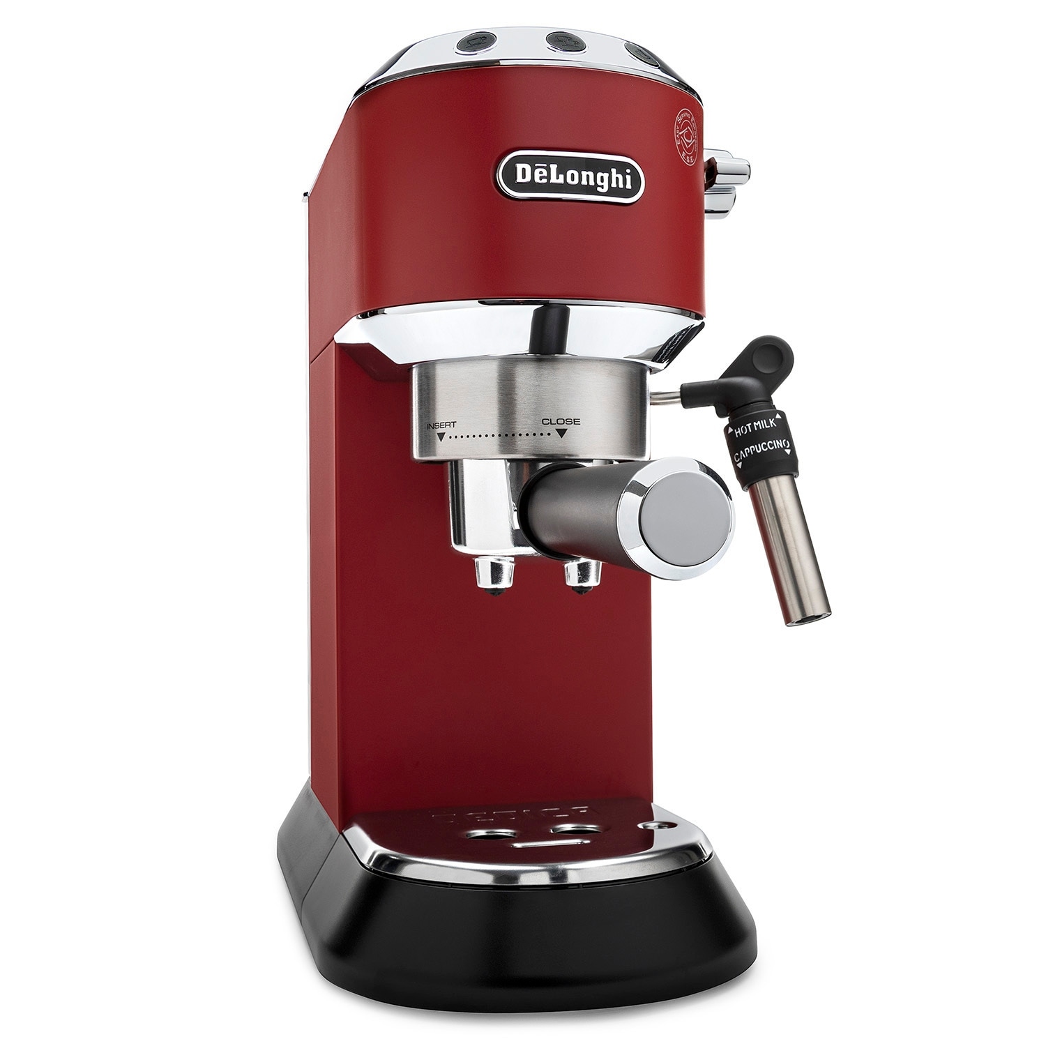 Shop Delonghi Dedica Deluxe 15 Bar Manual Espresso Machine Red Overstock 31001034