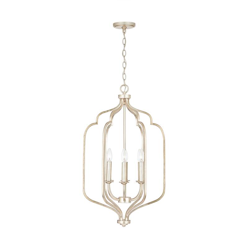 Ophelia 3-light Winter Gold Foyer Pendant