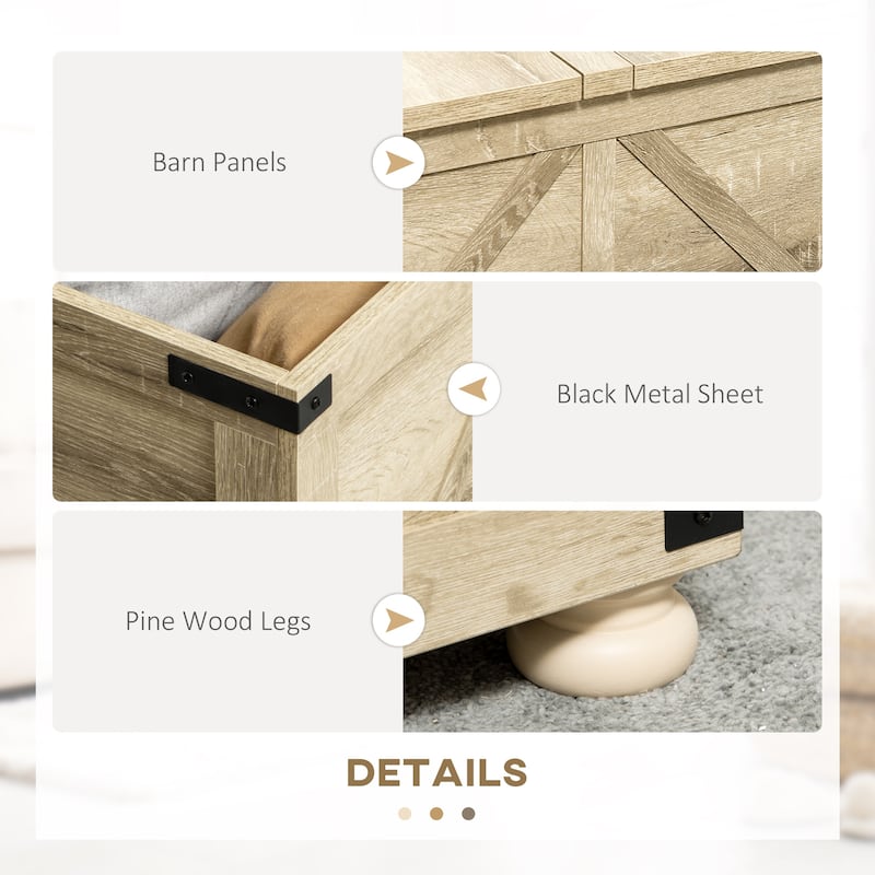 HOMCOM Coffee Table, Square Center Table with Flip-top Lids, Hidden Storage Compartment and Wooden Legs for Living Room