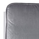 preview thumbnail 4 of 5, SAFAVIEH Mid-Century Modern Glam Walden Velvet Light Grey Club Chair - 30" x 33.5" x 34.3"