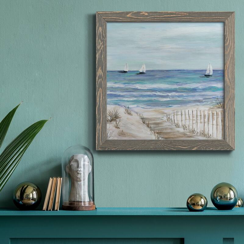 Gulf Shores III-Premium Framed Canvas - Ready to Hang