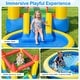 preview thumbnail 8 of 8, Gymax Inflatable Bounce House Kids Water Park Wet Dry w/ Splash Pool