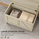 preview thumbnail 6 of 5, 30" Farmhouse Lift Top Box Organizer with Safety Hinge