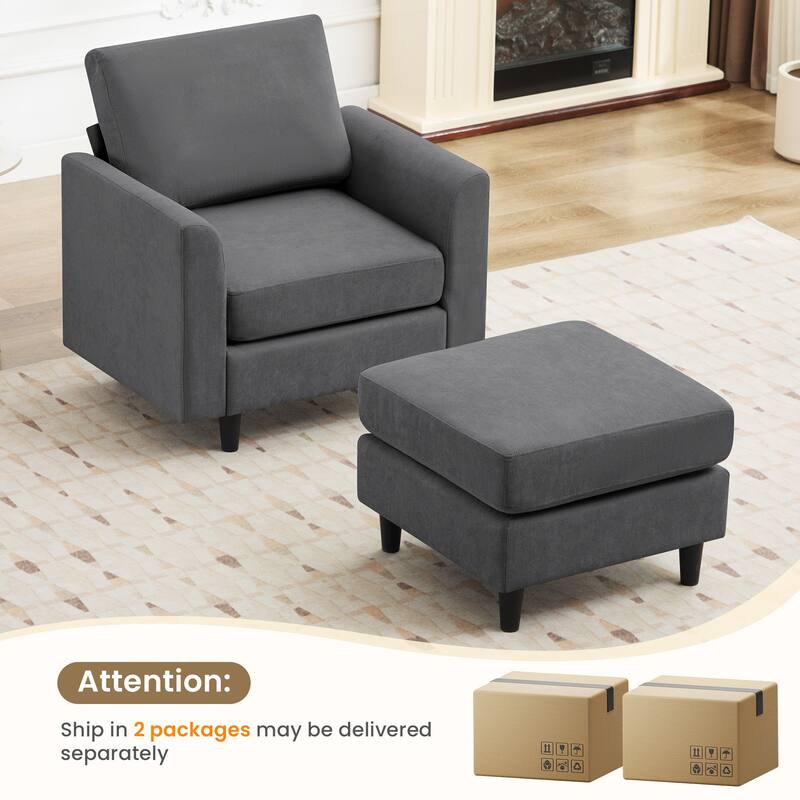 Snow Velvet Sectional Sofa