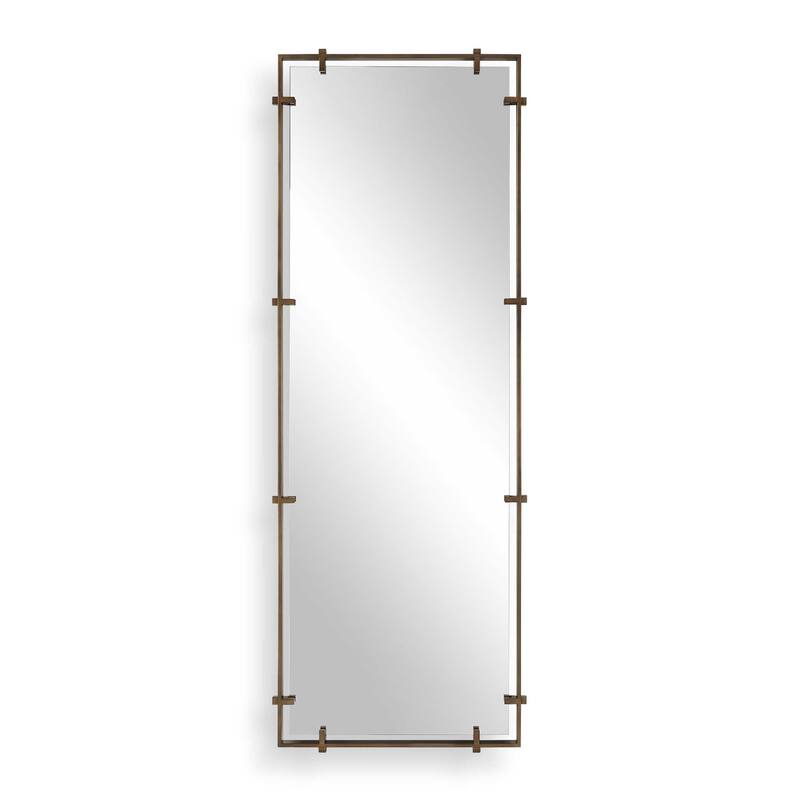 Uttermost Hann Full Length Bronze Mirror - 27.13" W x 74.75" H x 1.63" D