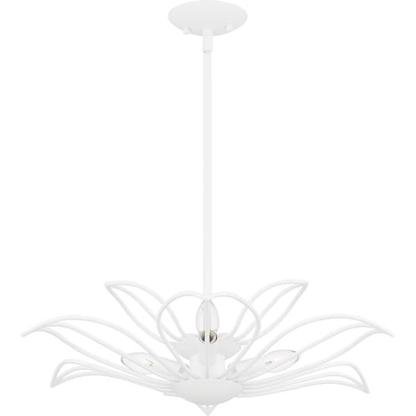 slide 2 of 9, Tallulah 3-Light Sand White Pendant