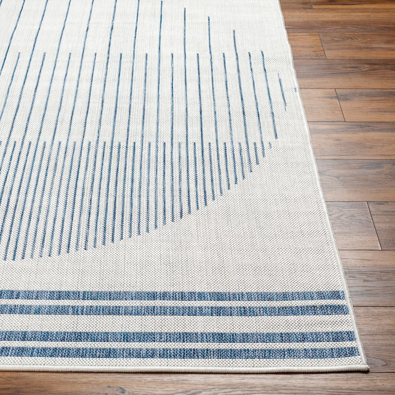 Livabliss Amesbury Indoor/ Outdoor Mod Geometric Area Rug