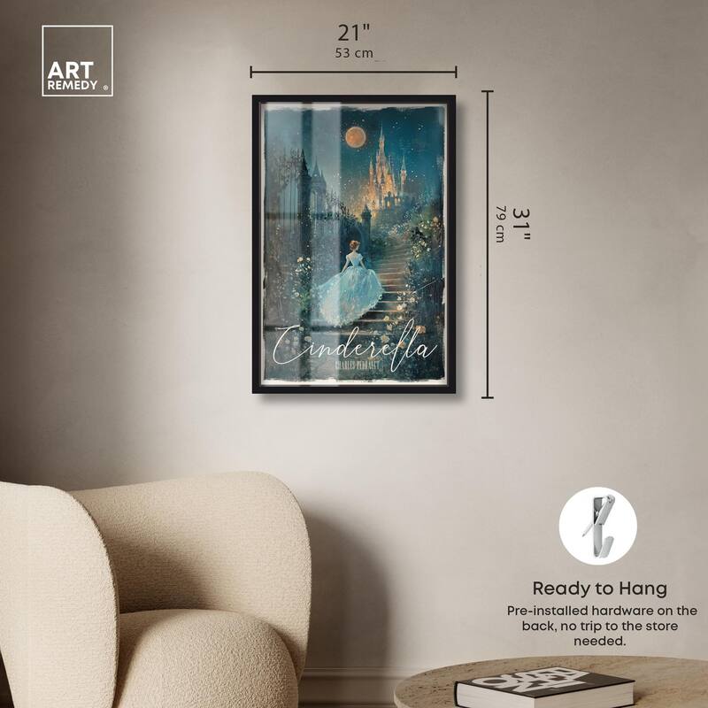 Classic Cinderella Shadowbox by Art Remedy