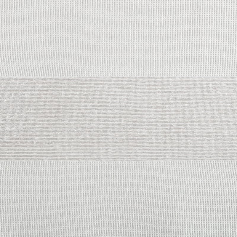 Vera Wang Chenille Waffle Stripe Beige Duvet Cover Set