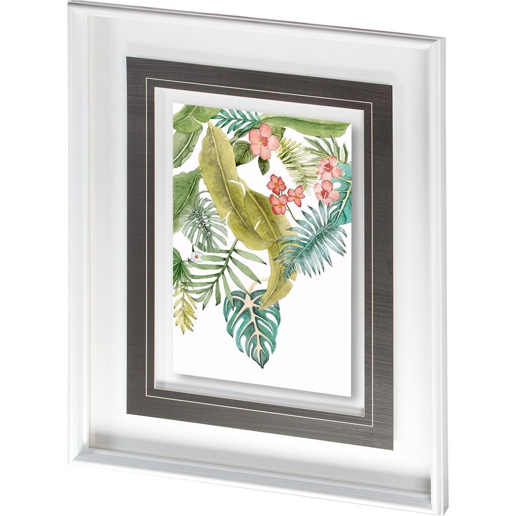 Soft Tropics II Framed Art Print