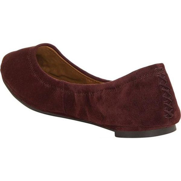 lucky brand suede flats
