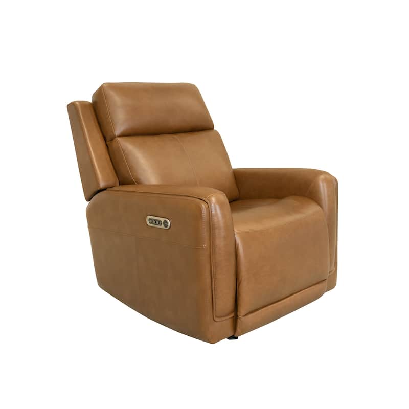 Alister Power Gliding Recliner with Power Headrest and Lumbar by Flexsteel - Sedona
