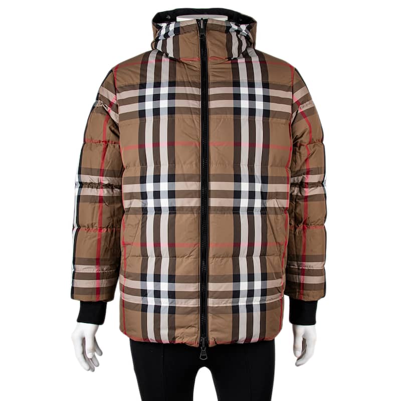 Burberry Men's Barnsfield Reversible House Check Parka