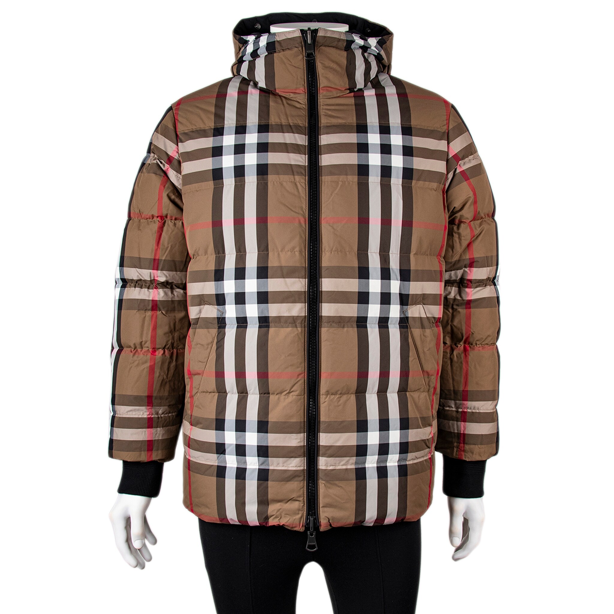 Burberry Men's Barnsfield Reversible House Check Parka - Overstock
