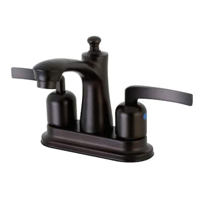 Kingston Brass Centurion 1.2 GPM Centerset Bathroom Faucet with Flat