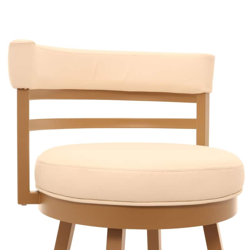 Tempo Furniture Camden Swivel 26" Counterstool w/ Fully Welded Metal Frame (Commercial Grade) by Furnish Theory (Various Colors)