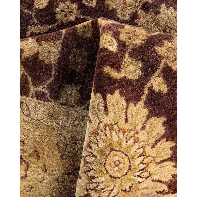 Oushak One-of-a-Kind Handmade Area Rug, Red - 9' 1" x 11' 10"
