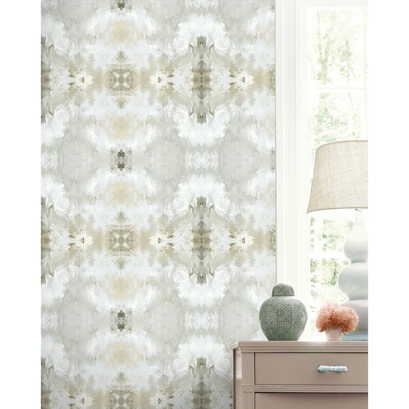 Daisy Bennett Designs Kaleidoscope Nonwoven Unpasted Wallpaper