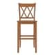 preview thumbnail 2 of 11, Eleanor X Back Bar Height Chairs (Set of 2) by iNSPIRE Q Classic