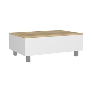 Aran Lift Top Coffee Table With Concealed Storage And 4 Legs - Bed Bath ...