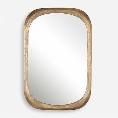 Uttermost 08238 Malone 24"W x 36-1/2"H Rectangular Flat Accent Mirror