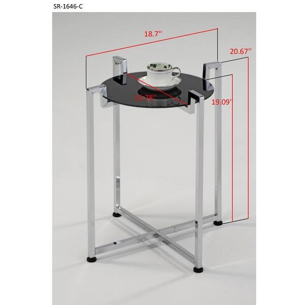 Dramatic Side Table Dramatic End Table - Bed Bath & Beyond - 32145541