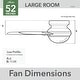 preview thumbnail 6 of 24, Hunter 52" Minimus Modern Sleek Low Profile Ceiling Fan with LED Light, Handheld Remote - Contemporary, Transitional