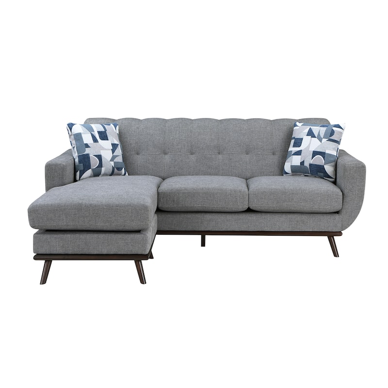 Tarsilla Chenille Reversible Sofa Chaise